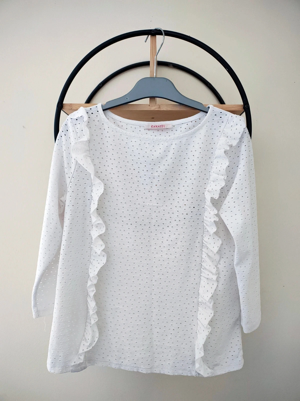 Taille S blouse Teeshirt camaïeu